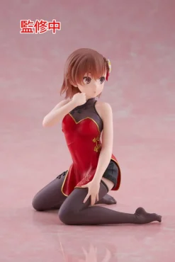 A Certain Scientific Railgun - Mikoto Misaka Figur / Desktop Cute Figure - Chinese Dress: Taito