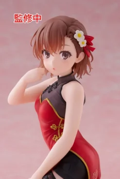 A Certain Scientific Railgun - Mikoto Misaka Figur / Desktop Cute Figure - Chinese Dress: Taito