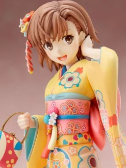 A Certain Scientific Railgun T - Mikoto Misaka Statue / Furisode Version: Furyu