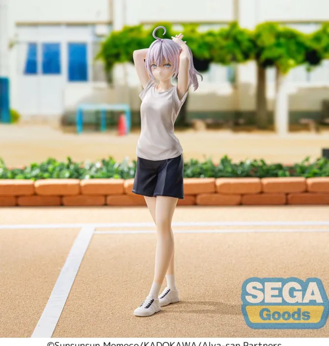 Alya Sometimes Hides Her Feelings in Russian - Alya Gym Clothes Figur / Luminasta - Pajamas: Sega