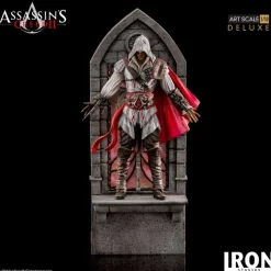 Assassin's Creed Origins - Ezio Auditore Satue / Deluxe Version: Iron Studios