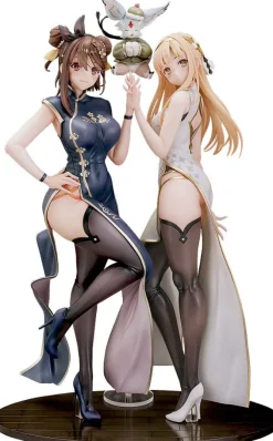 Atelier Ryza 2: Lost Legends & the Secret Fairy - Ryza & Klaudia Statue / Chinese Dress Ver.: Phat!