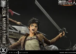 Attack on Titan - Eren, Mikasa, & Armin Statue / Ultimate Premium Masterline: Prime 1 Studio