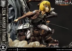 Attack on Titan - Eren, Mikasa, & Armin Statue / Ultimate Premium Masterline: Prime 1 Studio