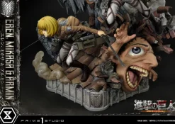 Attack on Titan - Eren, Mikasa, & Armin Statue / Ultimate Premium Masterline: Prime 1 Studio