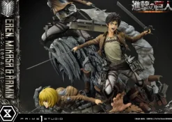 Attack on Titan - Eren, Mikasa, & Armin Statue / Ultimate Premium Masterline: Prime 1 Studio