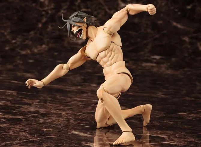 Attack on Titan - Eren Yeager Plastic Model Kit: Kotobukiya