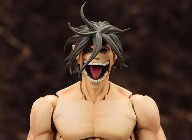 Attack on Titan - Eren Yeager Plastic Model Kit: Kotobukiya