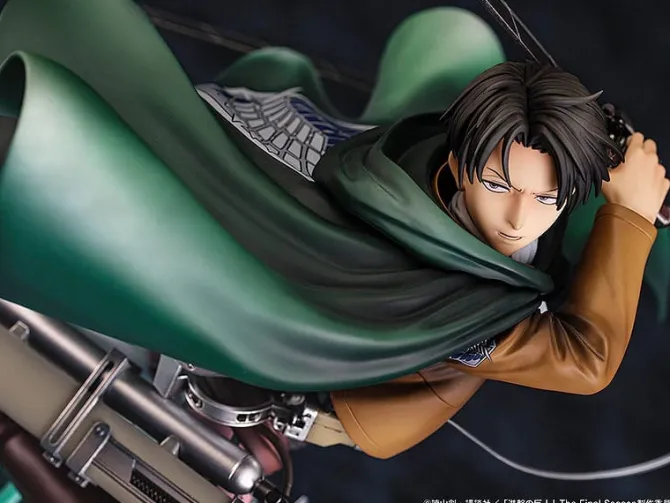 Attack on Titan - Humanity's Strongest Soldier Levi Statue: Pony Canyon