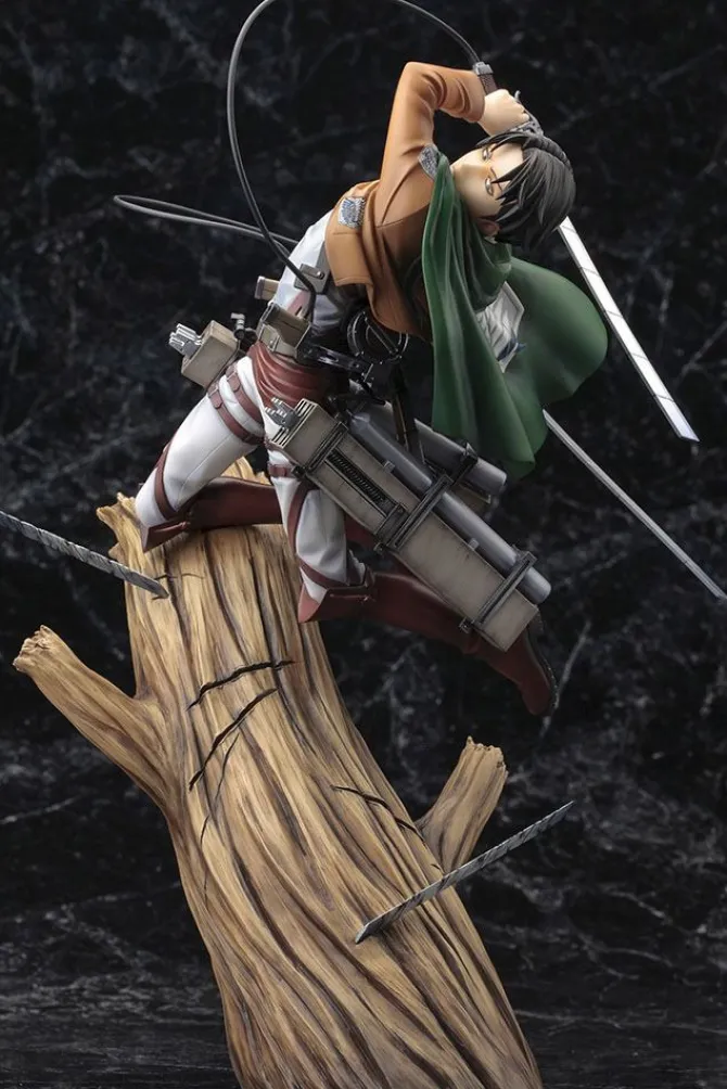 Attack on Titan - Levi Ackermann Statue / ARTFXJ / Renewal Version: Kotobukiya