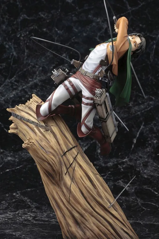 Attack on Titan - Levi Ackermann Statue / ARTFXJ / Renewal Version: Kotobukiya