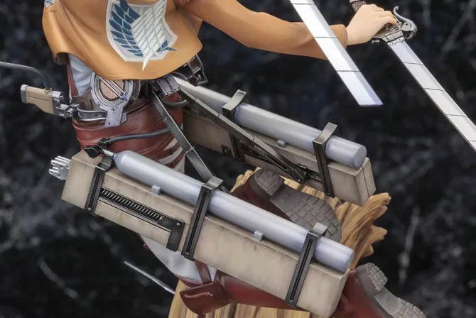 Attack on Titan - Levi Ackermann Statue / ARTFXJ / Renewal Version: Kotobukiya