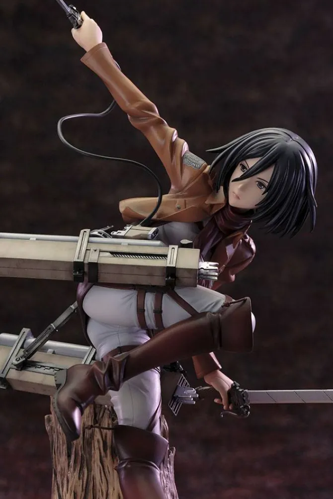 Attack on Titan - Mikasa Ackerman Statue / ARTFXJ / Renewal Version : Kotobukiya
