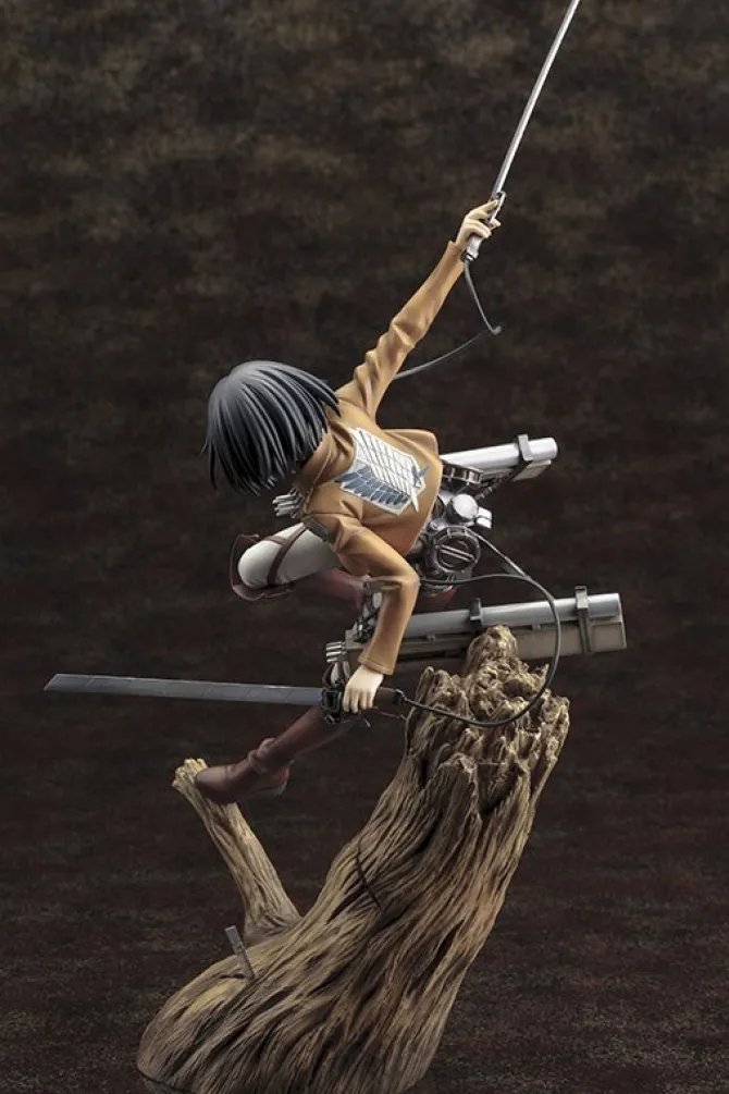 Attack on Titan - Mikasa Ackerman Statue / ARTFXJ / Renewal Package Version: Kotobukiya