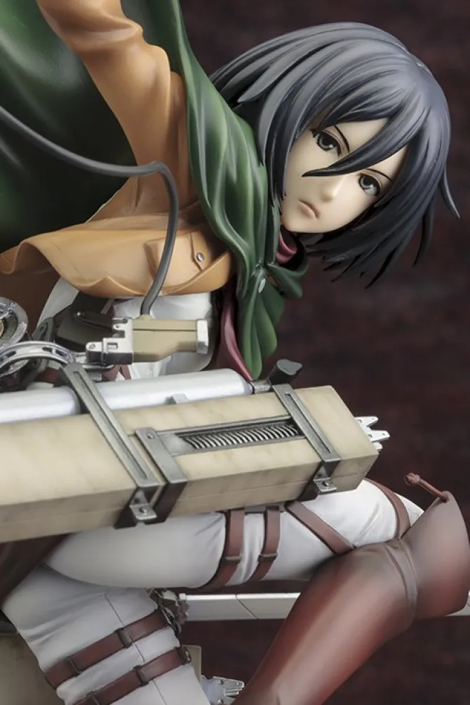 Attack on Titan - Mikasa Ackerman Statue / ARTFXJ / Renewal Package Version: Kotobukiya