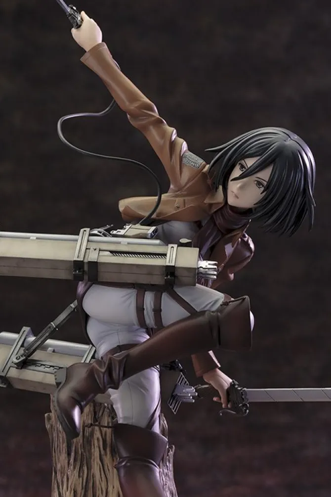Attack on Titan - Mikasa Ackerman Statue / ARTFXJ / Renewal Package Version: Kotobukiya