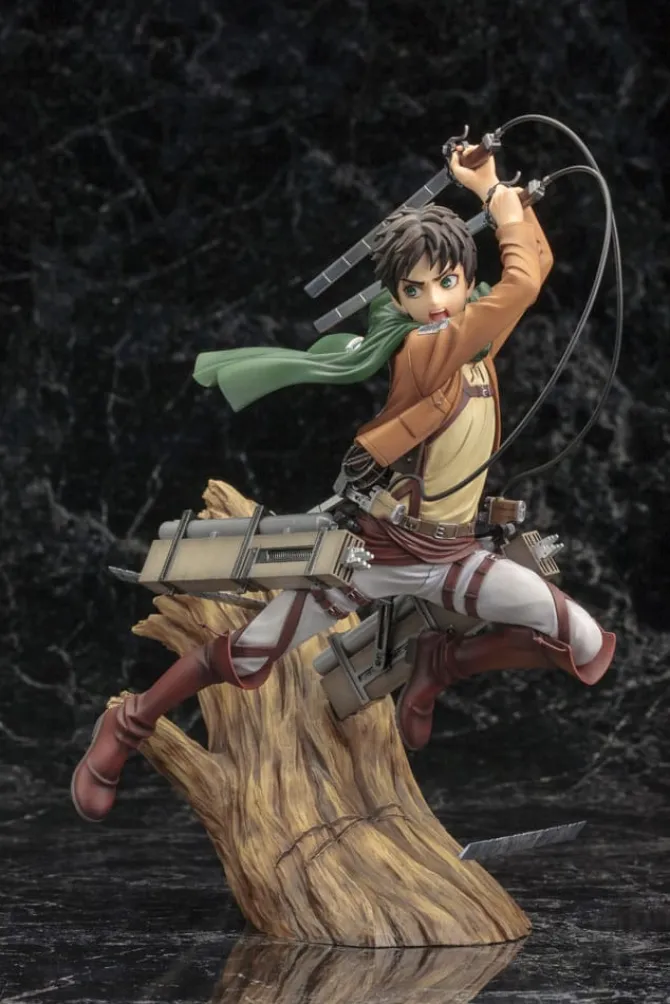 Attack on Titan ARTFXJ - Statue Eren Yeager Renewal Package Ver.: Kotobukiya