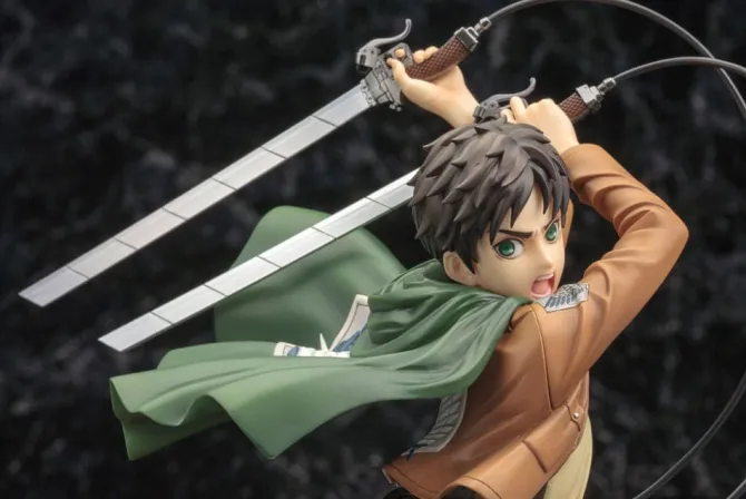 Attack on Titan ARTFXJ - Statue Eren Yeager Renewal Package Ver.: Kotobukiya