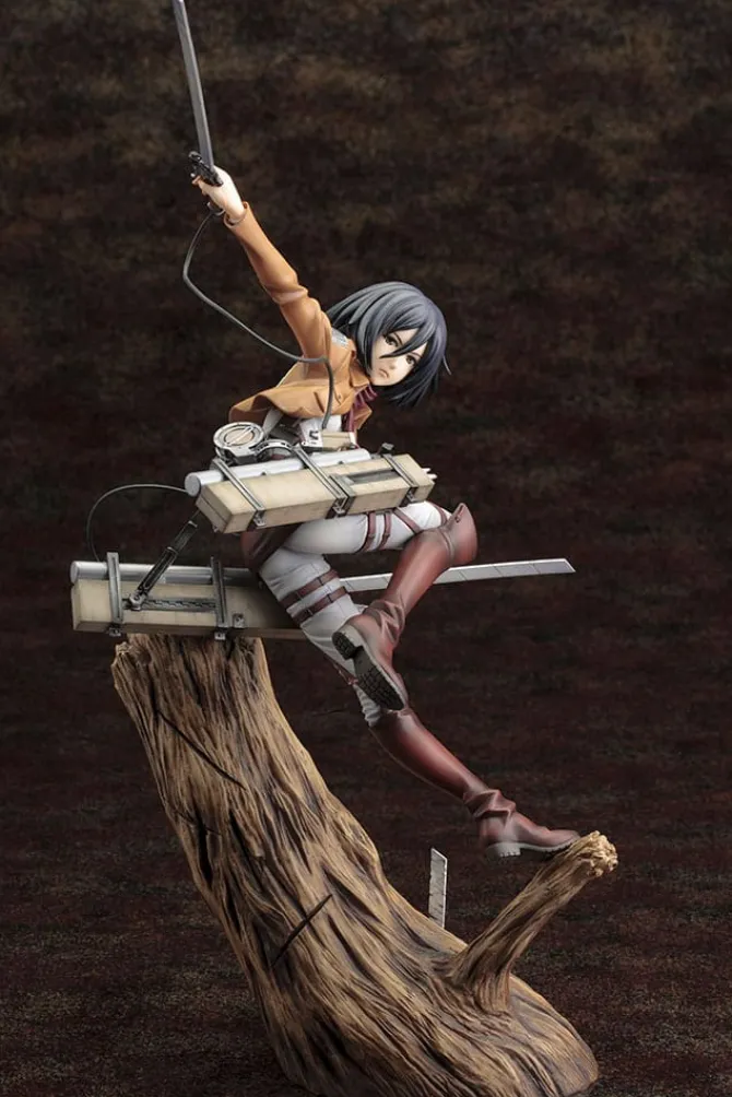 Attack on Titan ARTFXJ - Statue Mikasa Ackerman Renewal Package Ver.: Kotobukiya