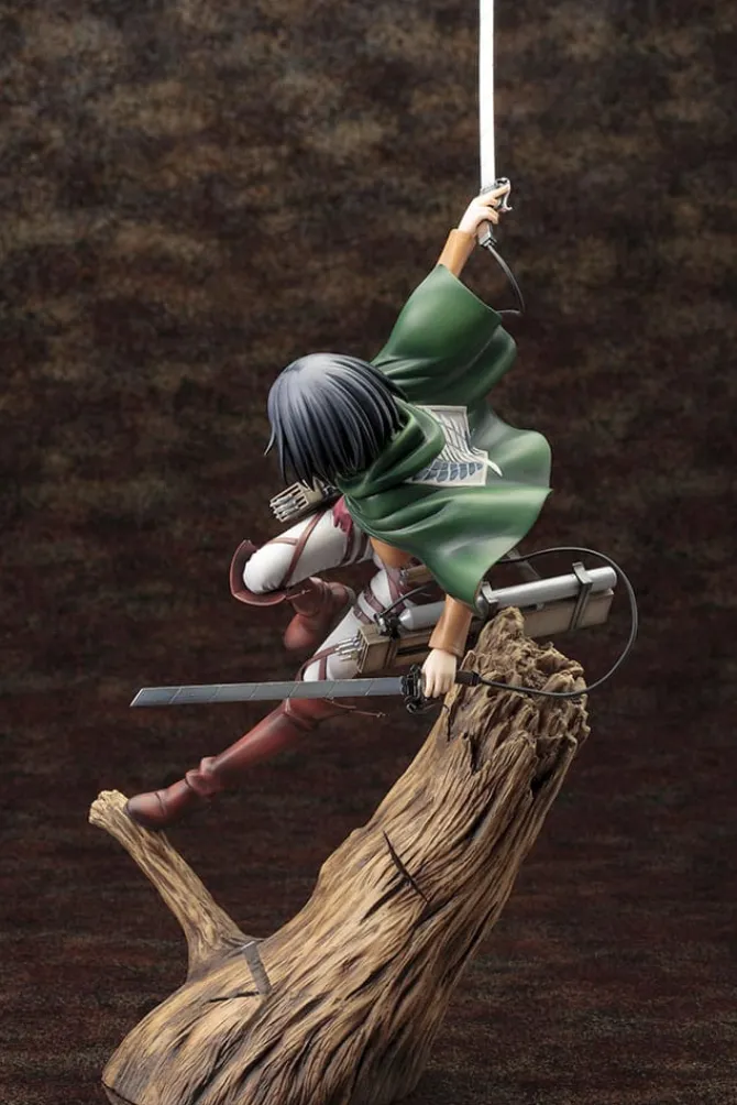 Attack on Titan ARTFXJ - Statue Mikasa Ackerman Renewal Package Ver.: Kotobukiya