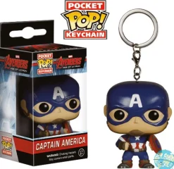 Avengers Age of Ultron Funko POP! Vinyl Schlüsselanhänger Captain America 4 cm