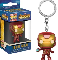 Avengers AOU - Iron Man Schlüsselanhänger - POP: Funko