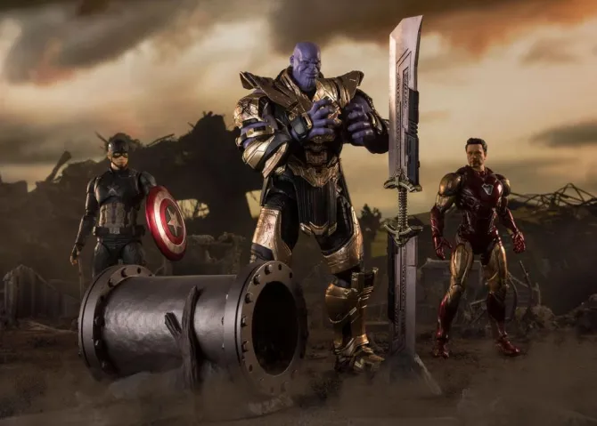 Avengers: Endgame - Thanos Actionfigur / S.H. Figuarts - Final Battle Edition: Tamashii Nations