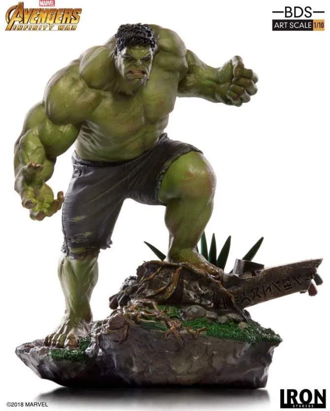 Avengers Infinity War - Hulk Statue: Iron Studios