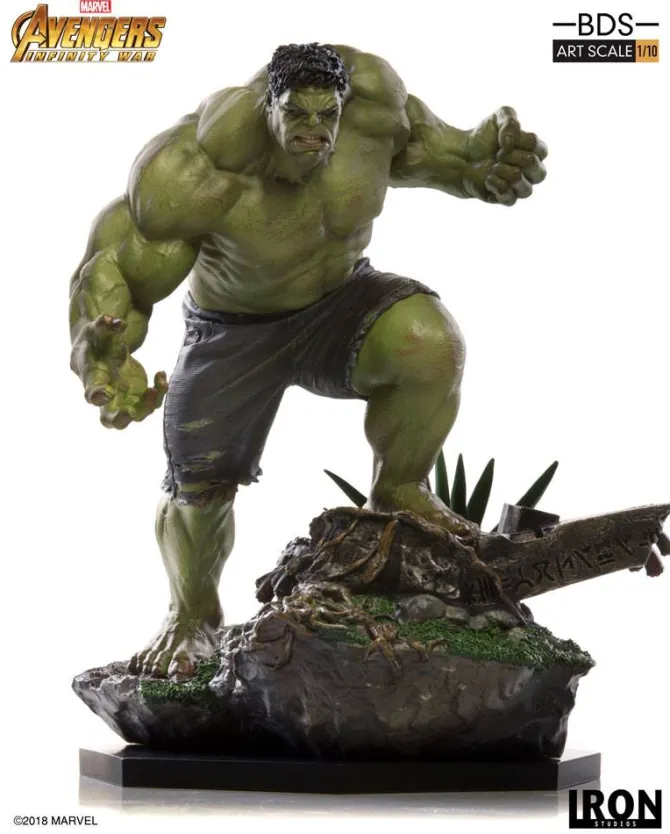 Avengers Infinity War - Hulk Statue: Iron Studios