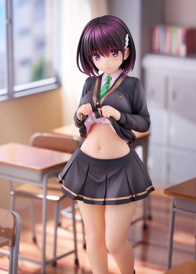 Ayakashi Triangle - Suzu Kanade Statue: Ques Q