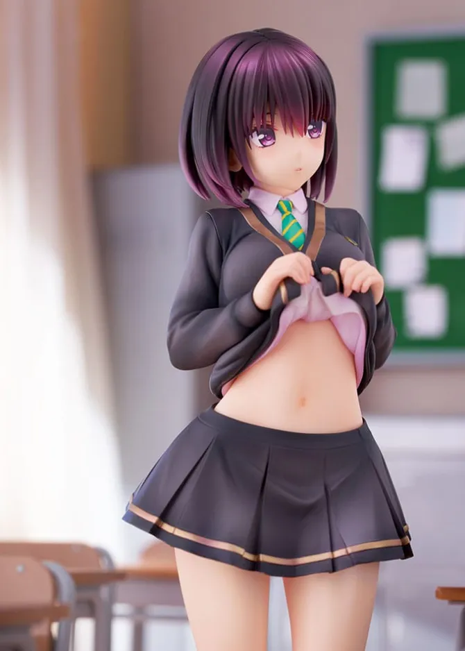 Ayakashi Triangle - Suzu Kanade Statue: Ques Q