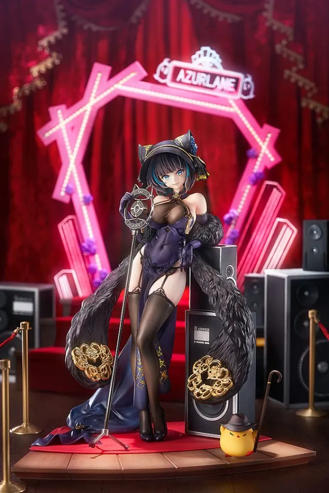 Azur Lane - Cheshire Statue / Cait Sith Crooner Version: Good Smile Company