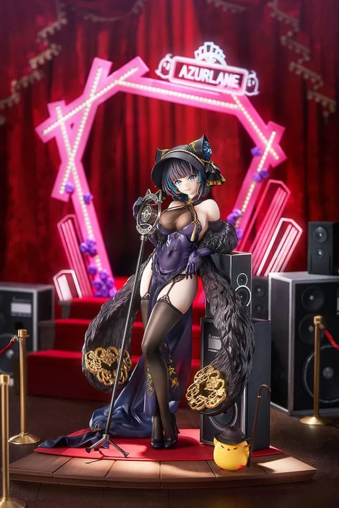 Azur Lane - Cheshire Statue / Cait Sith Crooner Version: Good Smile Company