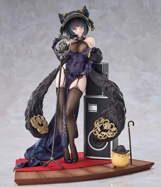 Azur Lane - Cheshire Statue / Cait Sith Crooner Version: Good Smile Company