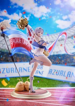 Azur Lane - Lane Reno Statue / Biggest Little Cheerleader Limited Edition: Golden Head