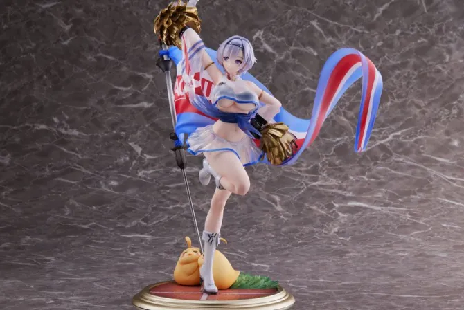 Azur Lane - Lane Reno Statue / Biggest Little Cheerleader Limited Edition: Golden Head