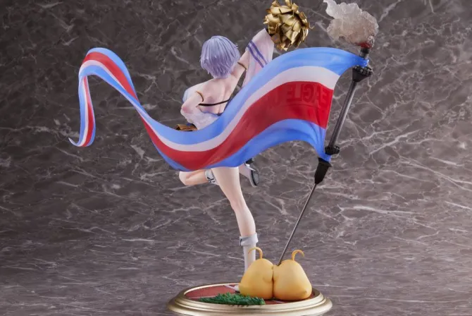 Azur Lane - Lane Reno Statue / Biggest Little Cheerleader Limited Edition: Golden Head