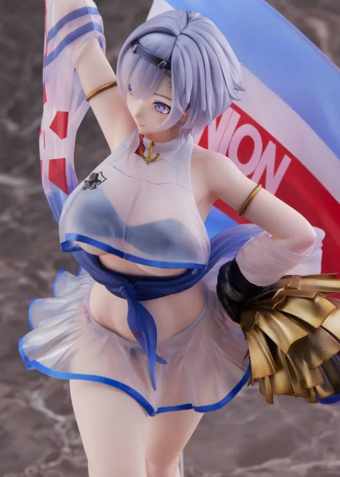 Azur Lane - Lane Reno Statue / Biggest Little Cheerleader Limited Edition: Golden Head