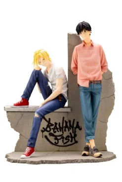 Banana Fish - Ash Lynx & Eiji Okumura Statue: Kotobukiya