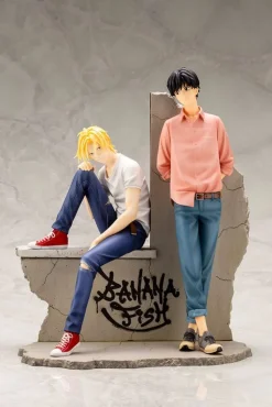 Banana Fish - Ash Lynx & Eiji Okumura Statue [NEUAUFLAGE]: Kotobukiya
