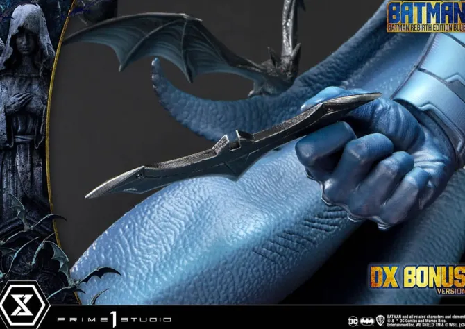Batman - Batman Statue / Ultimate Premium Masterline Series - Rebirth Edition Blue Deluxe Bonus Vers