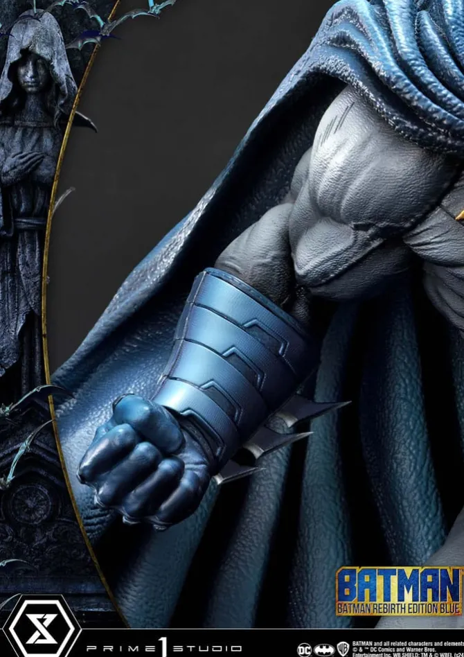 Batman - Batman Statue / Ultimate Premium Masterline Series - Rebirth Edition Blue Deluxe Bonus Vers