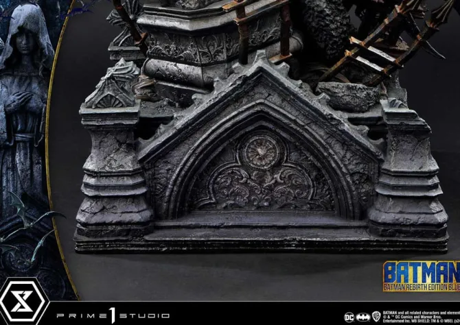 Batman - Batman Statue / Ultimate Premium Masterline Series - Rebirth Edition Blue Deluxe Bonus Vers