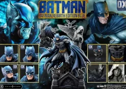 Batman - Batman Statue / Ultimate Premium Masterline Series - Rebirth Edition Blue Deluxe Bonus Vers