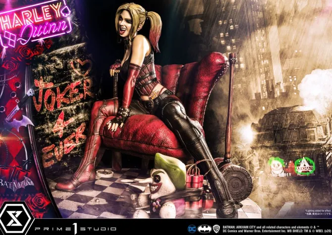 Batman Arkham City - Harley Quinn Statue: Prime 1 Studio