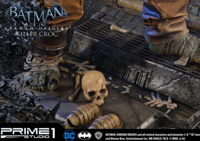 Batman Arkham Origins - Killer Croc Statue: Prime 1 Studio