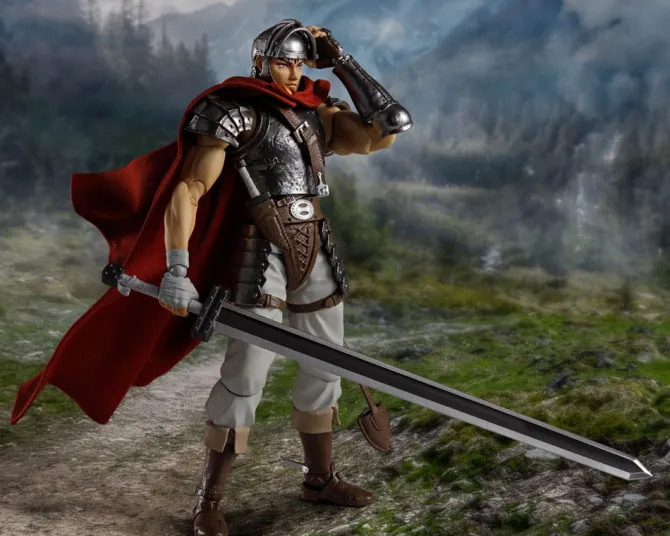 Berserk - Guts Actionfigur / S.H.Figuarts - The Band of the Hawk: Tamashii Nations