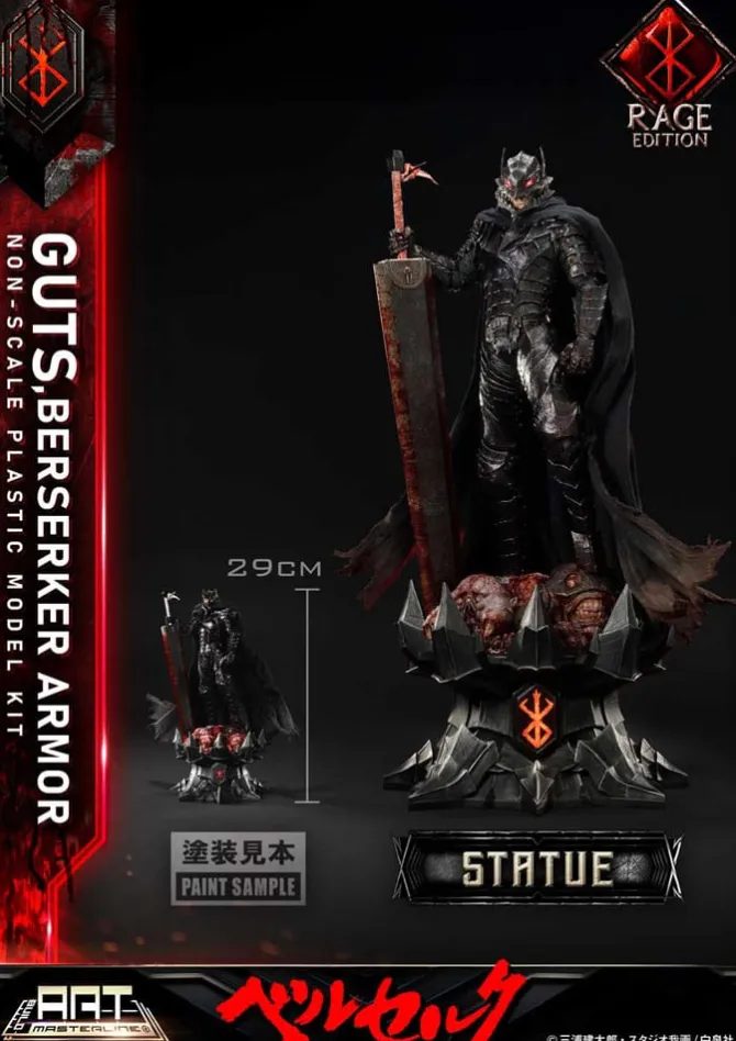Berserk - Guts Berserker Armor Rage Plastic Model Kit / Build Art Masterline: Prime 1 Studio