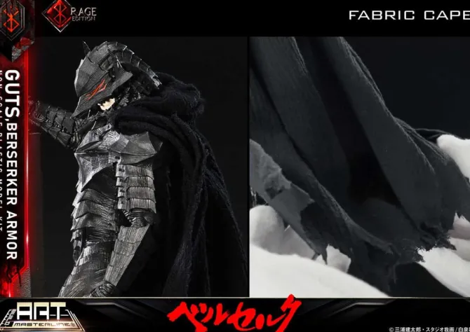 Berserk - Guts Berserker Armor Rage Plastic Model Kit / Build Art Masterline: Prime 1 Studio