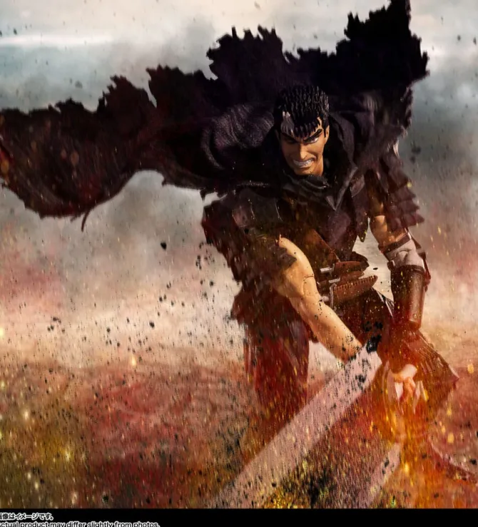 Berserk - Guts (Berserker Armor) Actionfigur / S.H. Figuarts: Bandai Tamashii Nations